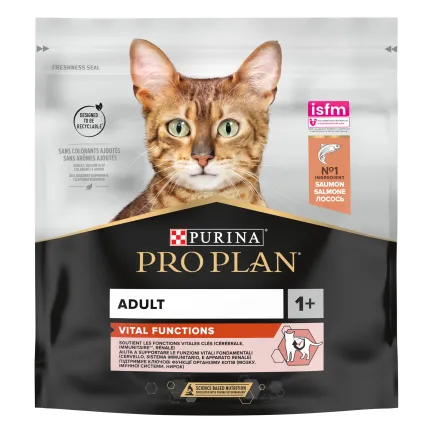 Сухий корм PRO PLAN Adult 1+ Vital Functions для дорослих котів з лососем 400 г