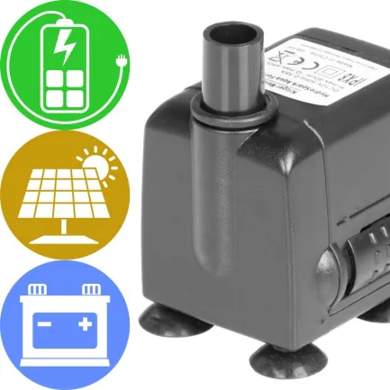 Помпа підйомна Kruger Meier HydroSpark 650 — міні насос 12V, 450 л/год — Фото 3