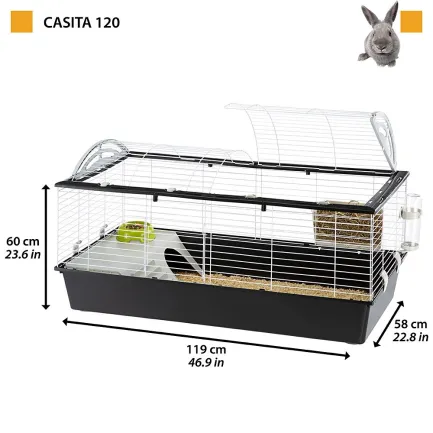 Ferplast CAGE CASITA 120 (x1) Клітка для кролів в інд уп — Фото 1
