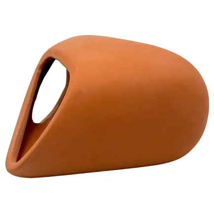 Декорація Hobby Wave Cave 2 red 17x16x8,5 см - керамічне укриття для риб і креветок в акваріумі (41659) — Фото 5