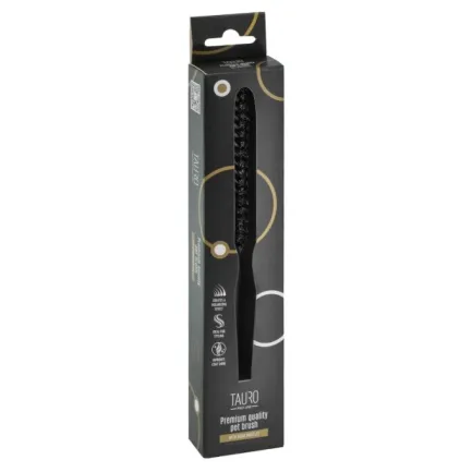 Tauro Pro Line Prestige Щітка з деревини бука і щетини кабана, чорна, довга, 23,5 см — Фото 5