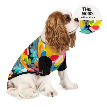 Футболка Pet Fashion «Mood» для собак, розмір M, з принтом — Фото 3