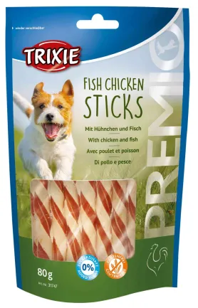Ласощі Trixie Premio Fish Chicken Sticks для собак, курка/риба, 80 г