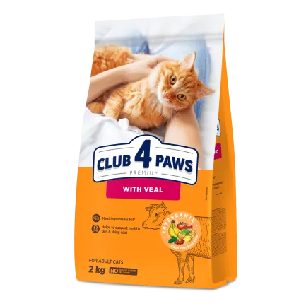 C4P Premium сух. телятина коти, 2 кг