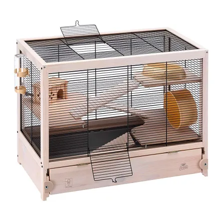 Ferplast CAGE HAMSTERVILLE Клітка для хом'яків, дерев'яна — Фото 10