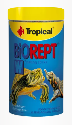Сухий корм Tropical Biorept W для водоплавних черепах, 30 г (гранули)