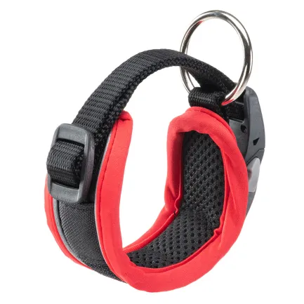 Ferplast GENIUS C15/35 RED COLLAR нейлоновий нашийник для тварин червоний — Фото 3
