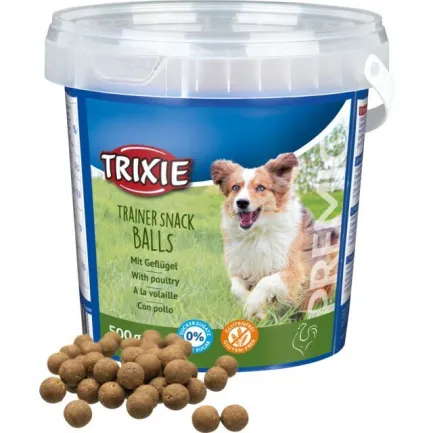 Ласощі Trixie Premio Trainer Snack Poultry Balls для собак, з м’ясом птахів, 500 г — Фото 2
