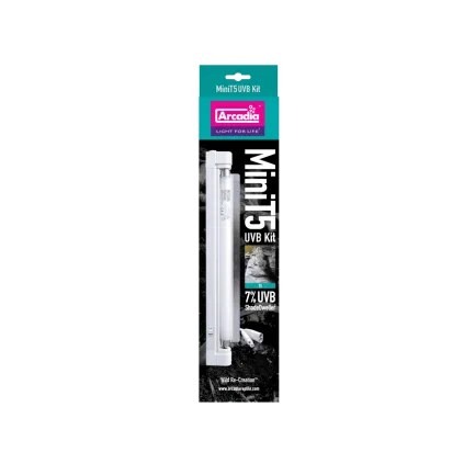 ARCADIA T5 UVB MINI KIT SHADEDWELLER 7% UVB 8 WATT (R2100290) ультрафіолетова лампа для рептилій — Фото 1
