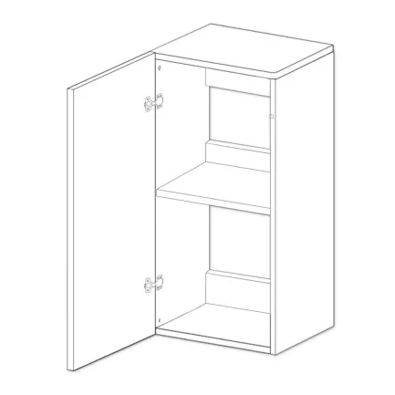 Акваріумна тумба Dupla Cube Stand 80 High gloss black 45x45x90см (80910) — Фото 3