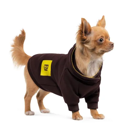 Толстовка Pet Fashion «Megan» для дівчинки, розмір XS2, шоколадна — Фото 2