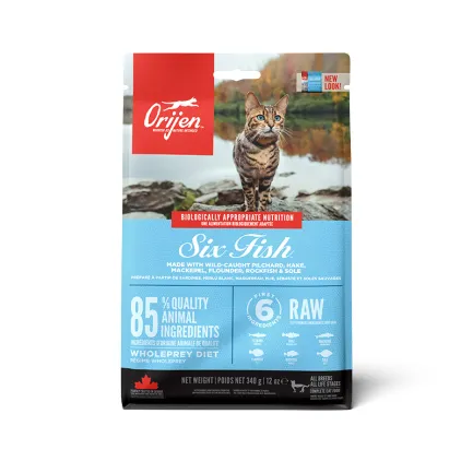 ORIJEN 6 FISH CAT&amp;KITTEN 340G (x30 new)