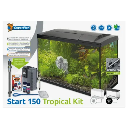 Акваріумний стартовий набір SuperFish Start 150 Aquarium Kit White (A4050383) — Фото 1