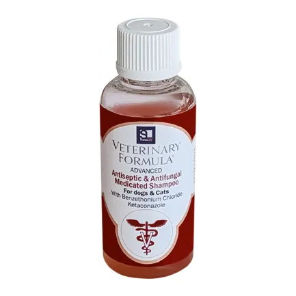 Veterinary Formula АНТИСЕПТИК та ПРОТИГРИБКОВИЙ шампунь для собак котів 0,045 л