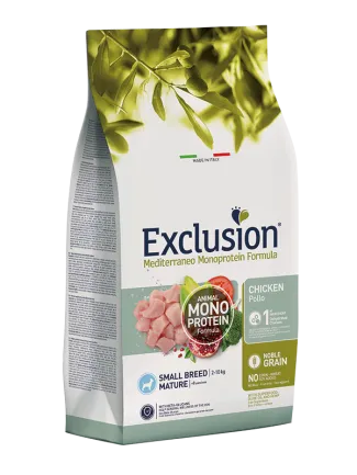 Exclusion Mature Chicken Small Breed корм для собак похилого віку дрібних порід з куркою 500 г