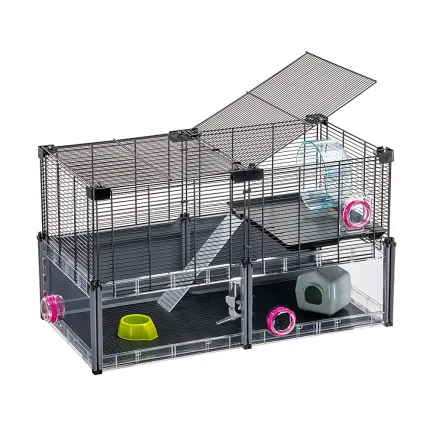 Ferplast CAGE MULTIPLA HAMSTER BLACK Модульна клітка для дрібних гризунів — Фото 2