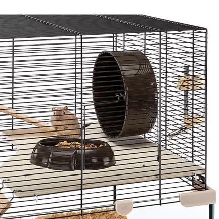 Ferplast CAGE KARAT 80 Клітка з склян піддоном для мишей та хом'яків — Фото 3