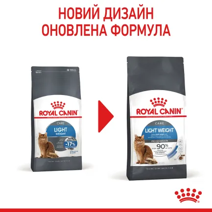 Сухий корм Royal Canin LIGHT WEIGHT CARE для котів всіх порід 0,4 кг — Фото 2