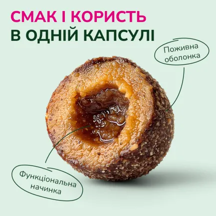 LK Baits Pet Nutrigo CBD Mini Функціональні ласощі для собак дрібних порід з конопляною олією (Ø 15 мм), 75 г — Фото 2