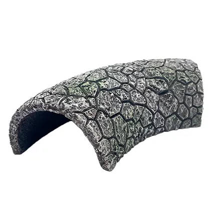 Декорація Hobby Cracked Rock Cave 1 17x8,5x5см для акваріума і тераріуму (41792) — Фото 4