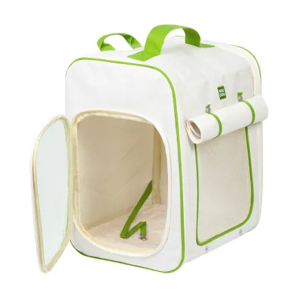 Рюкзак-переноска для котів та дрібних порід собак WAUDOG Relax Eco, 42*34*27 см, до 8 кг — Фото 2