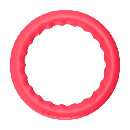 Кільце для апортировки PitchDog30, діаметр 28 см, рожевий, версія EN — Фото 1