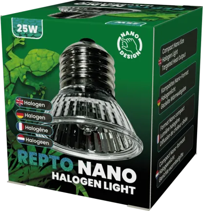 REPTO NANO HALOGEN LIGHT 25 WATT (R3100085) галогенна нано лампа для рептилій