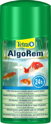 Засіб Tetra Pond AlgoRem для боротьби з каламутною зеленою водою у ставку, 500 мл на 10000 л — Фото 2