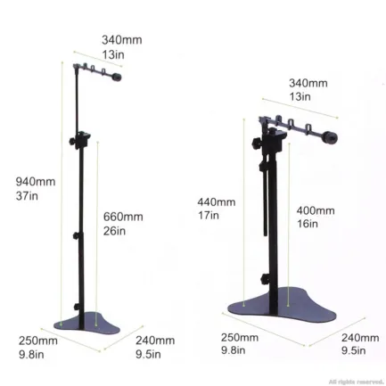 Штатив для лампи Repti-Zoo Standing Lamp MAXI + тримач MINI (LH009) — Фото 8