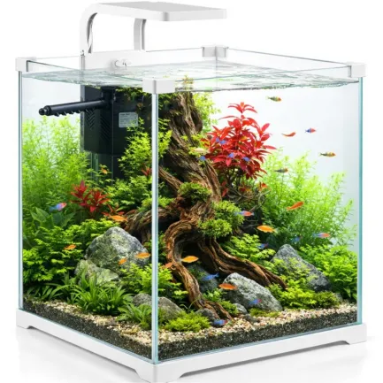 Акваріум, комплект Kruger Meier Shrimp!One Pro 30 білий 15 л. 24x25x26.5 см — Фото 1