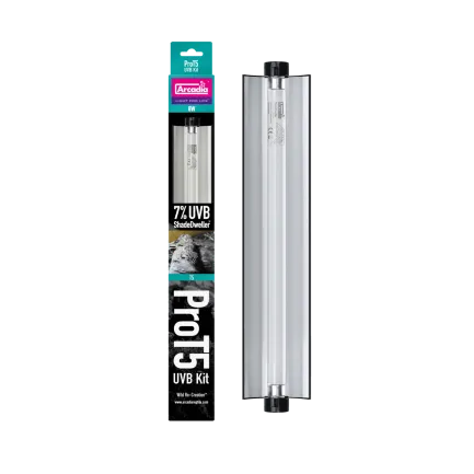ARCADIA PRO T5 UVB KIT SHADEDWELLER 7% UVB 8 WATT (R2100350) ультрафіолетова лампа для рептилій — Фото 2