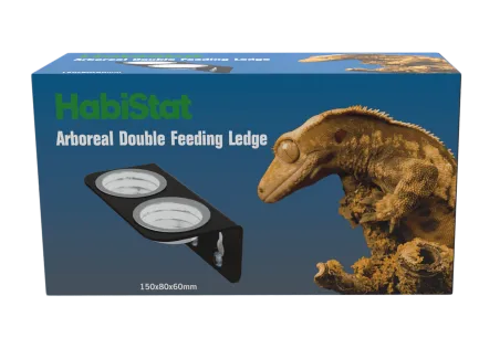 HABISTAT ARBOREAL FEEDING LEDGE DOUBLE (R3100020) годівничка/поїлка для рептилій — Фото 1