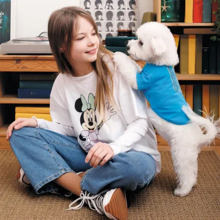 Футболка Pet Fashion «Ivanko» для собак, розмір S2, синя — Фото 2