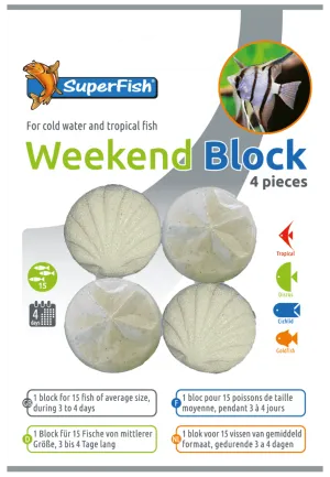 Корм вихідного дня для риб SUPERFISH WEEKEND FOOD 4 PCS(A3060005)