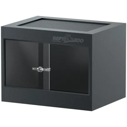 Тераріум з ПВХ Repti-Zoo Terrarium PVC 60x45x45 см (CN604545PN) скляними дверцятами для рептилій і амфібій — Фото 2