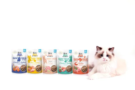 Ласощі для котів Brit Raw Treat Urinary Freeze-dried з куркою та індичкою, 40 г — Фото 5