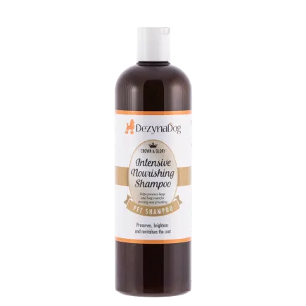 Шампунь Dezynadog Crown Glory Intensive Nourishing інтенсивний живильний, очищує, зберігає, освітлює та відновлює шерсть 500 мл