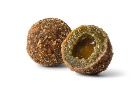 LK Baits Pet Nutrigo Worm-Ex S-M Функціональні ласощі для собак середніх порід з рослинним комплексом для кишківника (Ø 20 мм), 170 г — Фото 1