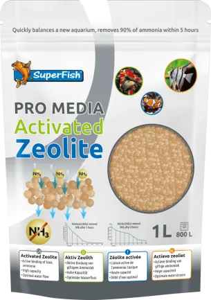 Наповнювач для фільтра SUPERFISH ACTIF ZEO MEDIA 1000 ML (A8040660)
