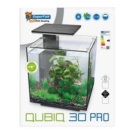 Акваріумний набір SuperFish QubiQ 30 LED Black (A4050895) — Фото 2