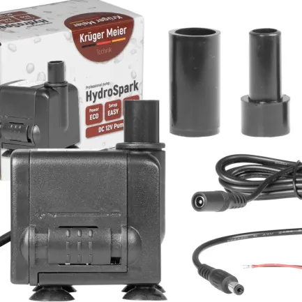 Помпа підйомна Kruger Meier HydroSpark 650 — міні насос 12V, 450 л/год — Фото 7
