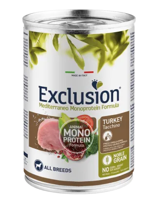 Exclusion Adult Turkey корм для дорослих собак всіх порід з індичкою 400 г