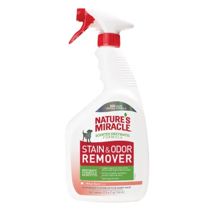 Спрей 8in1 NM Dog Stain&amp;Odor Remover Spray Melon для усунення плям та запахів, з ароматом дині, 946 мл