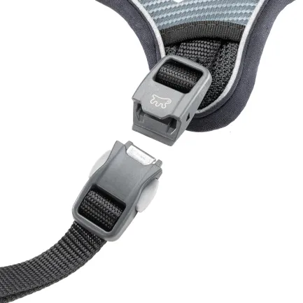 Ferplast GENIUS SMALL BLACK HARNESS нейлонова шлея для тварин чорна — Фото 5