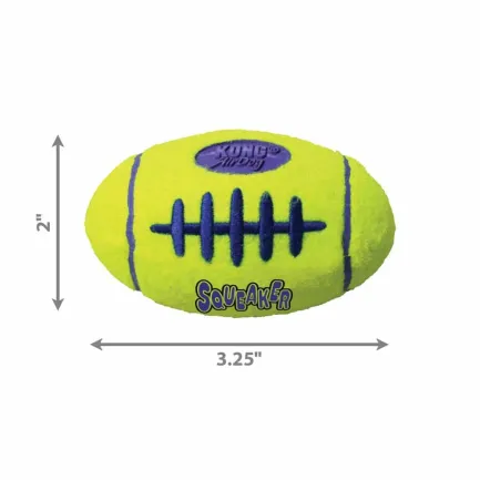 Іграшка AirDog Squeaker Football регбі м’яч для собак малих порід, S — Фото 2