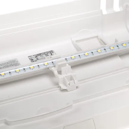 Ferplast CAPRI 60 LED Акваріум скляний з LED-освітленням, білий — Фото 9