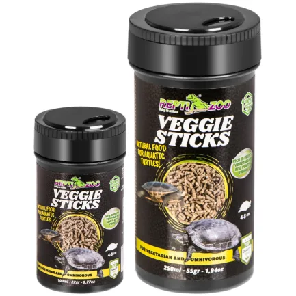 Корм рослинний для черепах з вітамінами Repti-Zoo Veggie Sticks 250мл. — Фото 4
