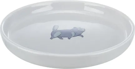 Миска Trixie для котів, пласка та широка, 600 мл, d:23 см (керамічна)