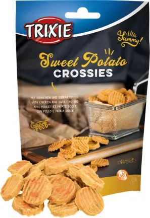 Ласощі Trixie Sweet Potato Crossies для собак, з куркою та солодкою картоплею, 100 г