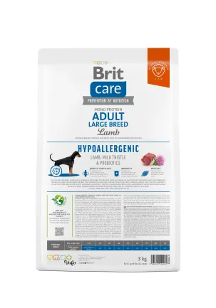 Сухий корм Brit Care Dog Hypoallergenic Adult Large Breed для собак великих порід, гіпоалергенний з ягням, 3 кг — Фото 4